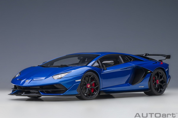 Lamborghini Aventador SVJ - blue nethuns 79174 Модель 1 18