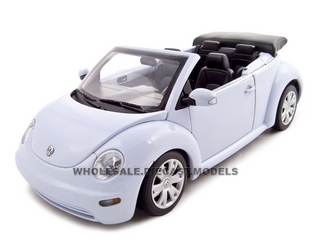 Модель 1:18 Volkswagen New Beetle Cabrio - aquarius blue