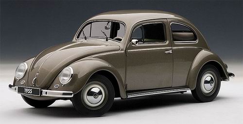 Модель 1:18 Volkswagen Beetle Kafer Limousine - polaris silver