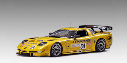 Модель 1:18 Chevrolet Corvette C5R 24h Le Mans GTS Class №64 (Olivier Gavin - Olivier Beretta - Jan Magnussen)