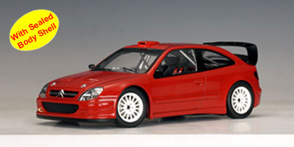 Модель 1:18 Citroen Xsara WRC Plain Body Version - red