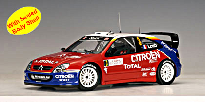 Модель 1:18 Citroen Xsara WRC №3 Winner Rallye Monte-Carlo (Sebastian Loeb - Daniel Elena)