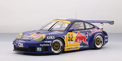 Модель 1:18 Porsche 911 (996) GT3 RSR №52 Monza «Red Bull» (Luca Riccitelli - Dieter Quester)
