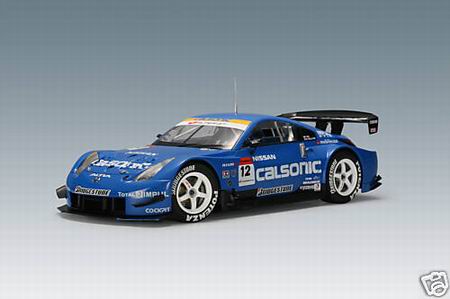 Модель 1:18 Nissan Fairlady Z Super GT «Calsonic» Impul Z №12