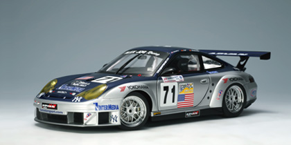 Модель 1:18 Porsche 911 (996) GT3 RSR №71 Le Mans «Alex Job» (Leo Hindery - Marc Lieb - Mike Rockenfeller)