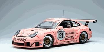 Модель 1:18 Porsche 911 (996) GT3 RSR №21 Zolder (Penders - Lamot - Dujardyn - Jacobs)