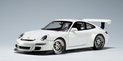 Модель 1:18 Porsche 997 GT3 CUP Plain Body Version - white