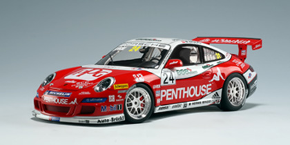 Модель 1:18 Porsche 911(997) GT3 №24 Cup Penthouse (Martin Bruckl)