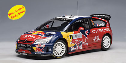 Модель 1:18 Citroen C4 WRC №1 «Red Bull» Winner Rally de France