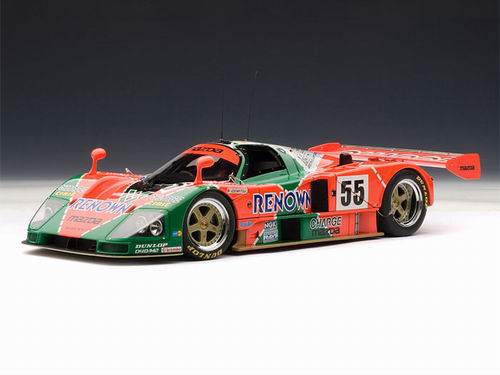 Модель 1:18 Mazda 787B №55 «Renown» Winner 24h Le Mans (Volker Weidler - Johnny Herbert - Bertrand Gachot) - Special Edition WITH TROPHY