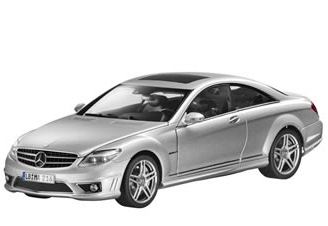 Модель 1:18 Mercedes-Benz CL63 AMG - silver