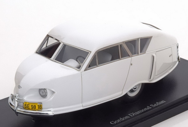 gordon diamond sedan 1949 - white AC06007 Модель 1 43