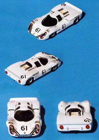 Модель 1:43 Porsche 907 C, Wicky Racing Team, №61, Le Mans Wicky,HANRIOUD KIT