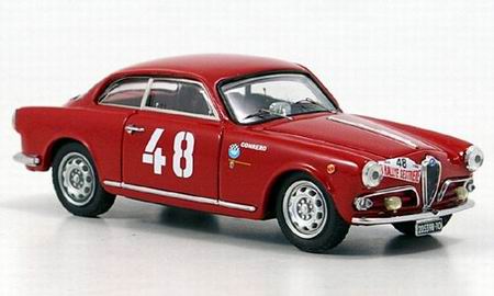 Модель 1:43 Alfa Romeo Giulietta №48 (V.Rallu)