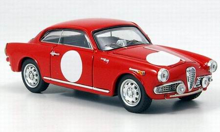Модель 1:43 Alfa Romeo Giulietta Sprint, rot, Old Cars Races