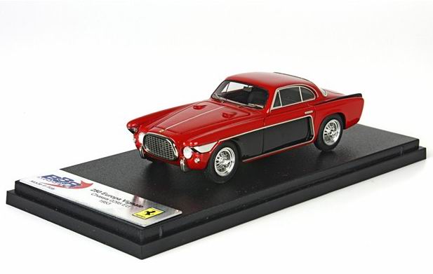 ferrari 250 europa vignale coupe ch.№0295eu 1953 - red/black BBR228A Модель 1:43