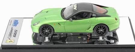 ferrari 599xx hybrid pininfarina - matt green BBR230 Модель 1:43
