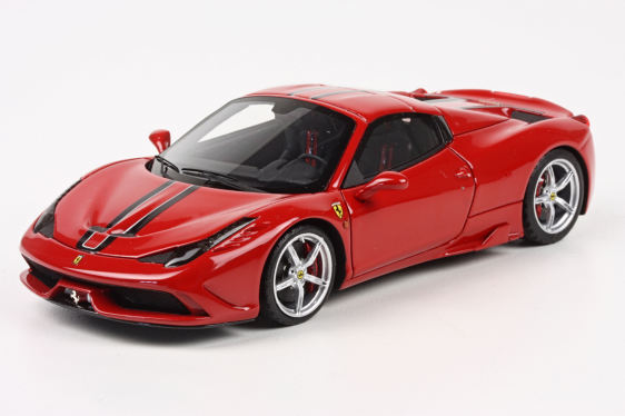 Модель 1:43 Ferrari 458 Italia Speciale A (open) Roof - red/black stripes