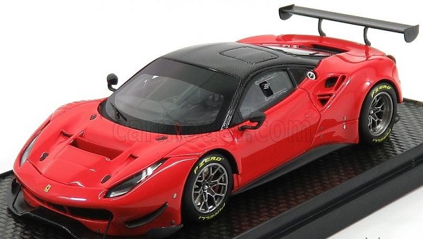 Модель 1:43 Ferrari 488 GT3 2015 (Rosso Scuderia/Carbon Roof)