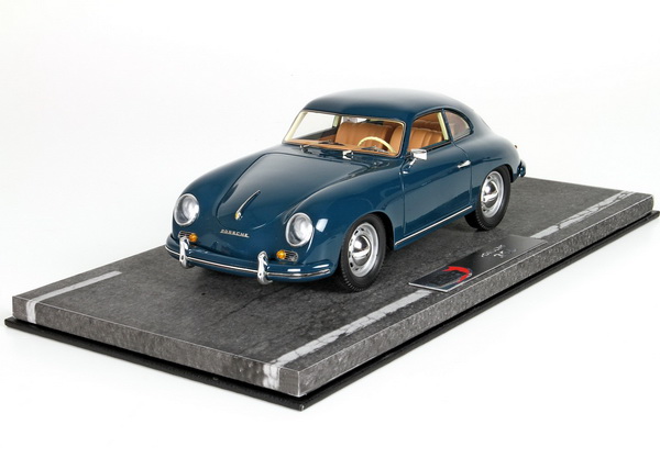 Модель 1:18 Porsche 356A Coupe - blue-green (L.E.99pcs)