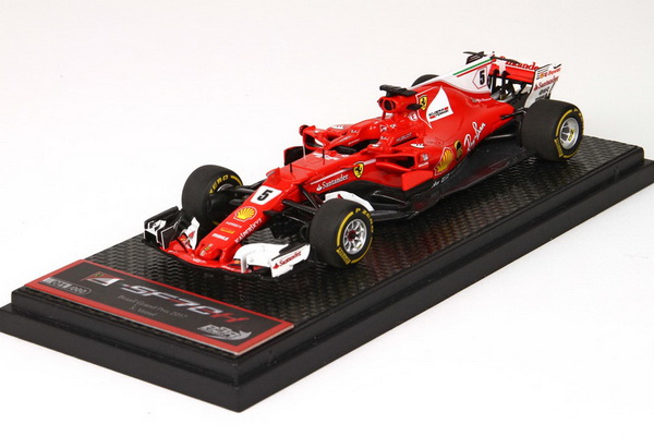 Модель 1:43 Ferrari SF70H №5 2nd Brazil GP (Sebastian Vettel)