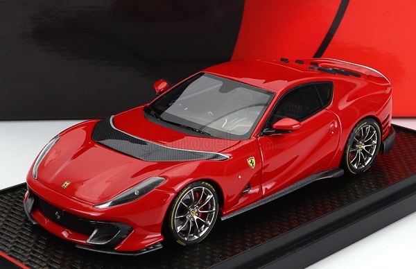 ferrari - 812 competizione 2021 rosso corsa 322 - silver red (limited 82) BBRC259B3 Модель 1:43