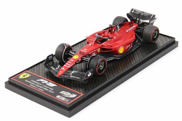 Модель 1:43 Ferrari F1-75 Team Scuderia Ferrari - Winner Bahrain GP 2022 - C. Leclerc