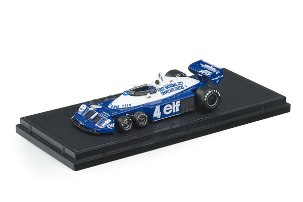 Tyrrell Ford P34/2 6-wheels №4 «Elf» (Patrick Depailler) GP43-018B Модель 1:43
