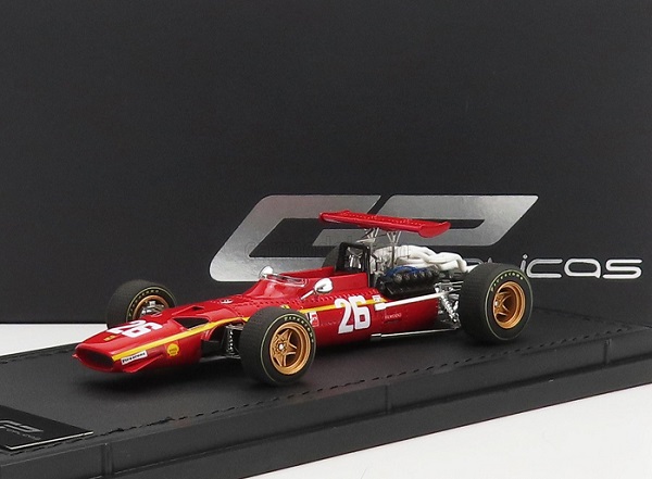 Ferrari 312 №26 WINNER FRENCH GP (Jacques Bernard «Jacky» Ickx) GP43-032D Модель 1:43