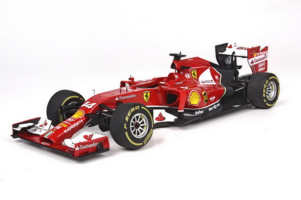Модель 1:18 Ferrari F14-T №14 Abu Dhabi GP (Fernando Alonso)
