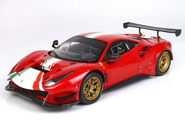 Модель 1:18 Ferrari 488 GT Modificata 2020 - Red