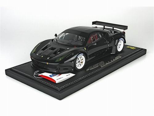 ferrari 458 gt2 race version - nero lucido (l.e.30pcs) P1835BLK Модель 1:18