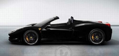Модель 1:18 Ferrari 458 Spider - Black (60pcs)