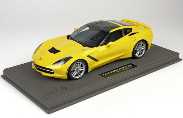 Модель 1:18 Chevrolet Corvette Stingray - velocity yellow (L.E.100pcs)