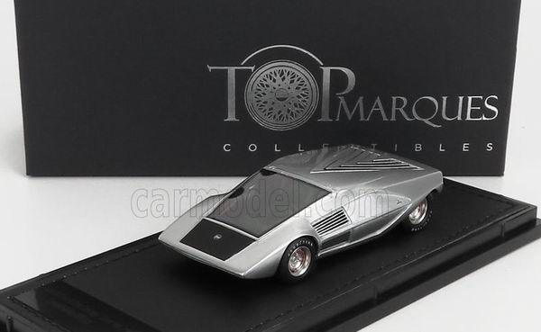 Lancia Stratos Zero Concept - silver (L.E.500pcs) TM43-009B Модель 1:43