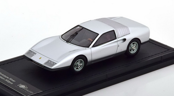 Ferrari P6 Pininfarina - silver (L.E.500pcs) TM43-015B Модель 1:43