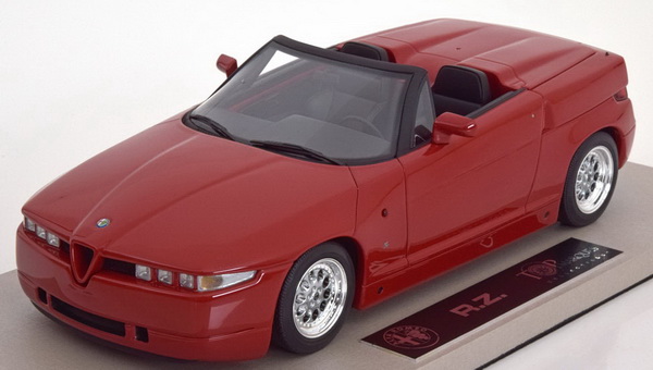 alfa romeo rz roadster 1992-1993 - red TOP09A Модель 1:18