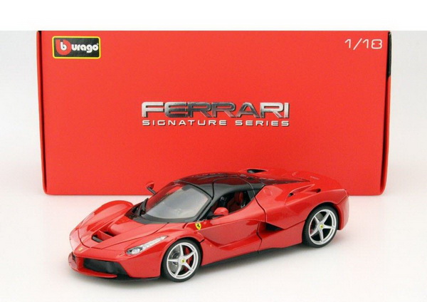 Модель 1:18 Ferrari LaFerrari - red/black