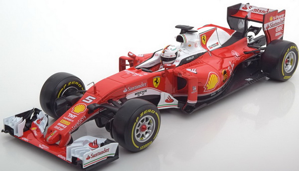 Модель 1:18 Ferrari SF16-H №5 Ray-Ban (Sebastian Vettel)