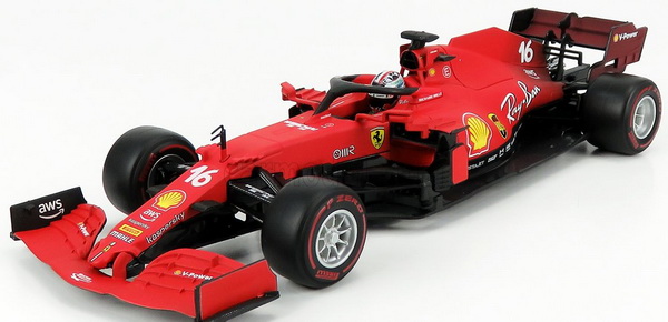 Ferrari SF21 Season 2021 Charles Leclerc (Специальное издание для CarModel; soft red wheels)