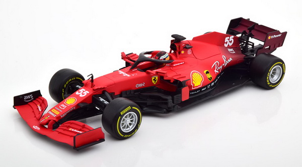 Модель 1:18 Ferrari SF21 №55 (Carlos Sainz Jr.)
