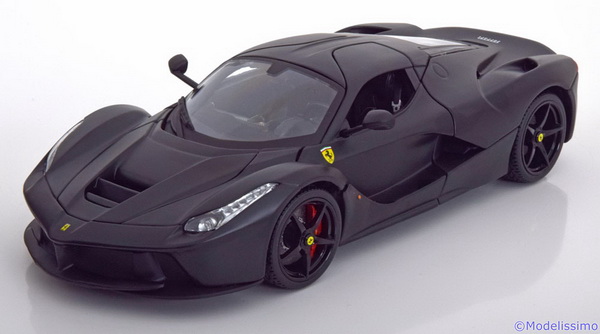 Модель 1:18 Ferrari LaFerrari - matt black