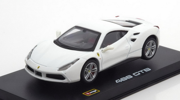 Модель 1:43 Ferrari 488 GTB - white