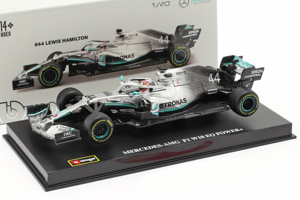 Модель 1:43 Mercedes-AMG F1 W10 EQ Power+ №44 2019 (Lewis Hamilton)