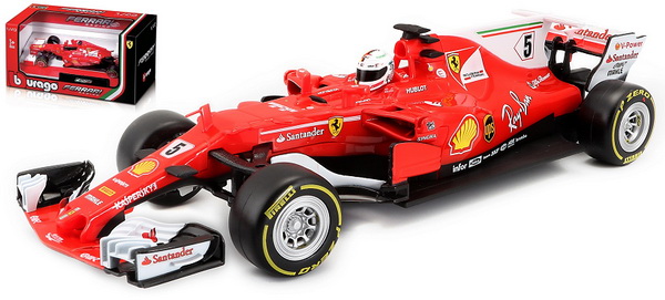 Модель 1:43 Ferrari SF70H №5 (Sebastian Vettel)