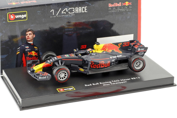 Модель 1:43 Red Bull Racing TAG-Heuer RB13 №33 (Max Verstappen)