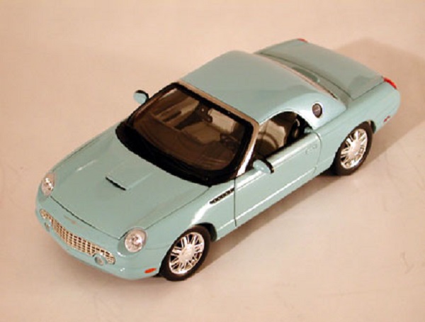 ford thunderbird 2003 convertible (light blue) FOR010017T Модель 1 18