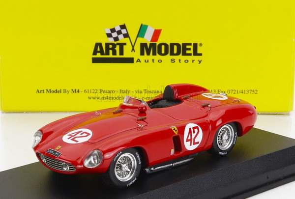 Модель 1:43 Ferrari 750 Monza Spider Sn0530m N42 2nd Tunisi Belvedere GP 1955