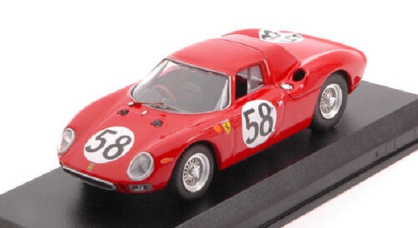 Ferrari 275 LM #58 Le Mans 1964 Rindt - Piper BEST9478 Модель 1:43