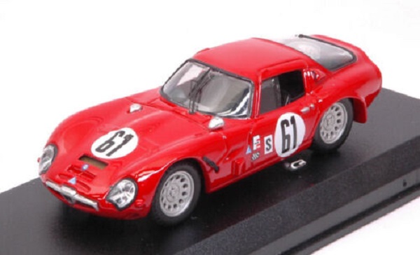 Модель 1:43 Alfa Romeo TZ2 #61 Sebring 1966 T.Zeccoli